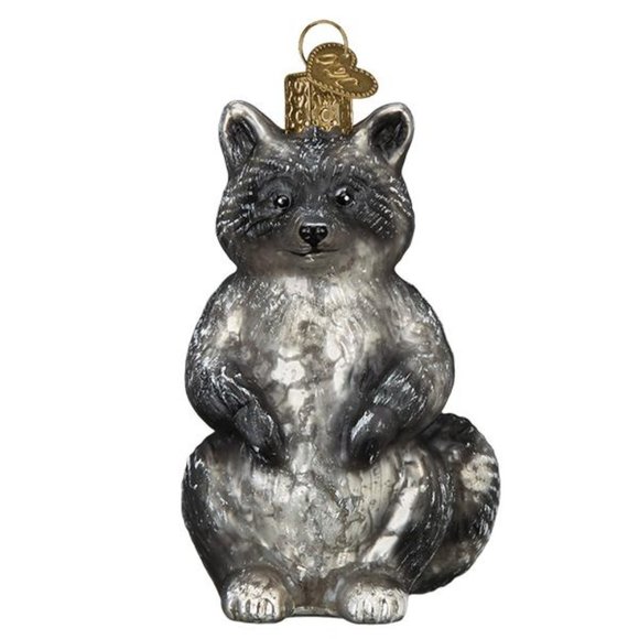 Vintage Raccoon Christmas Ornament with Keepsake Box | Old World Christmas | NWT - Picture 4 of 7